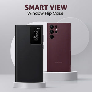 Smart View Window Flip Case - Samsung Galaxy
