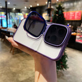 Anti-fall sunglasses holder mobile phone case