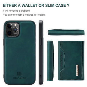 2-in-1 Design Wallet iPhone Case