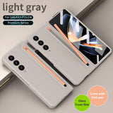 Anti-fall Protective Phone Case With Pen Tray Shell and Film For Samsung Galaxy Z Fold4