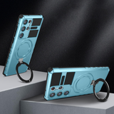 ARMORER Full-Wrap Folding Magnetic Bracket Case Cover for Samsung S22 ,S22 ULTRA ,S23